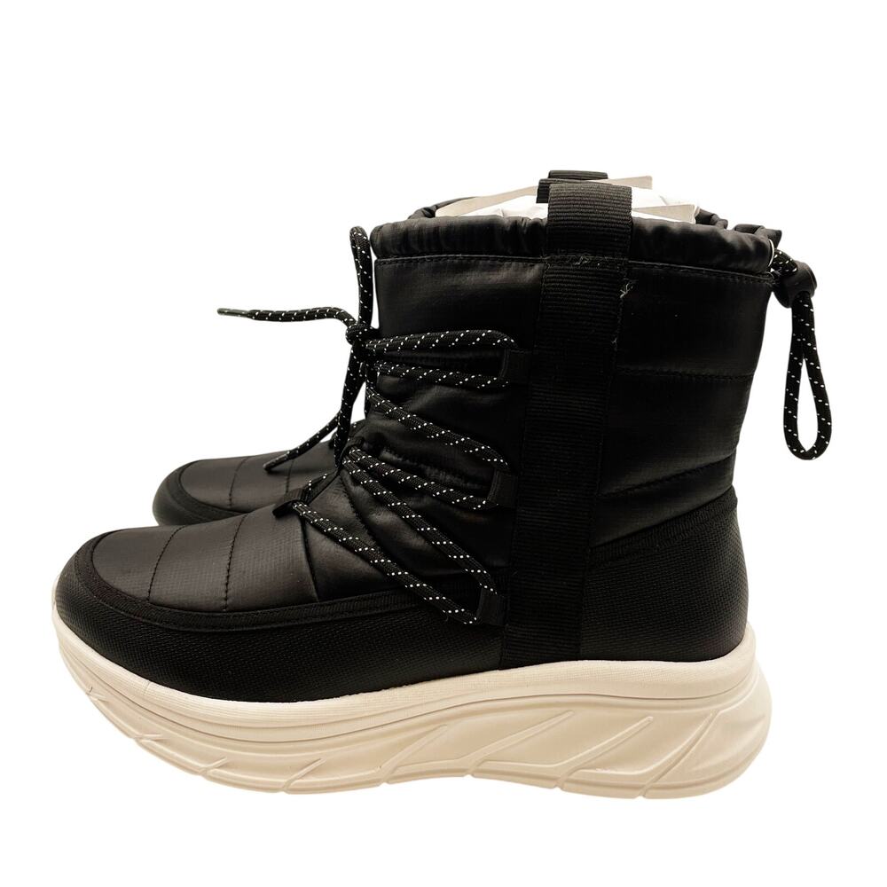 J/Slides Womens Nylon Will Boots Size 8 Black Outdoor Winter & Snow NIB - Picture 7 of 11